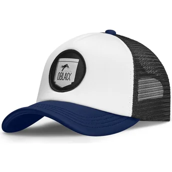 Casquette trucker bleue marine Classic Oblack