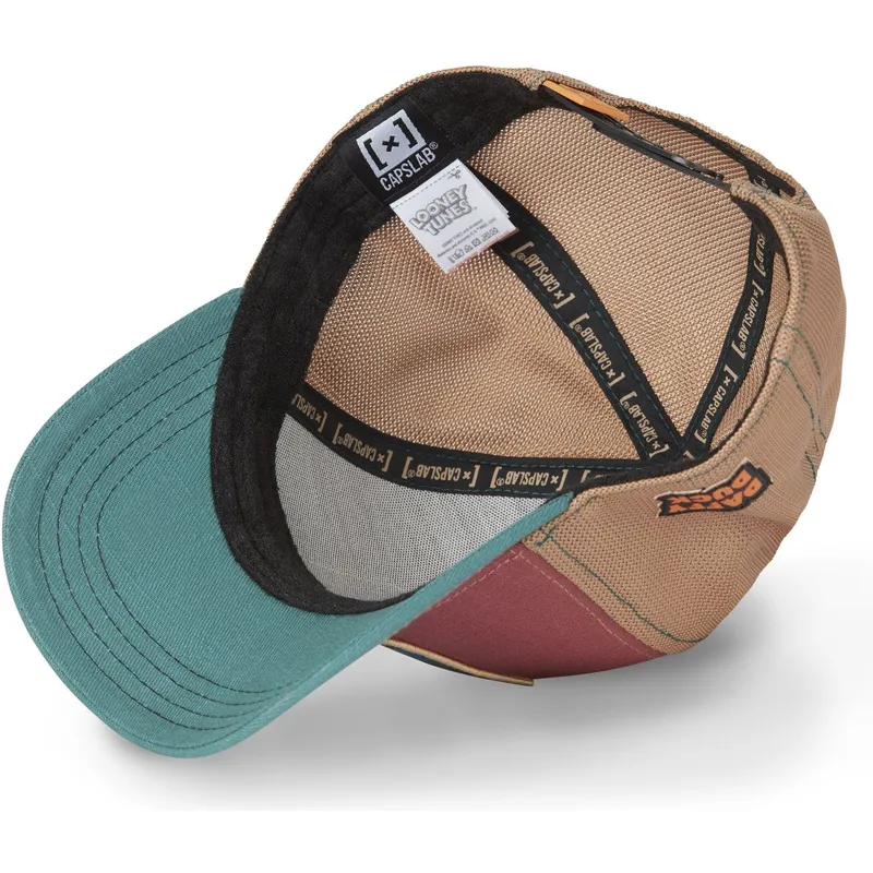mehrfarbige-trucker-kappe-daffy-duck-daf3-ct-looney-tunes-von-capslab