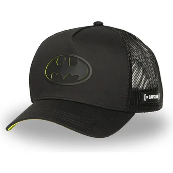 Mützen gebogen schwarz snapback DC8 LOG Batman DC Comics von Capslab