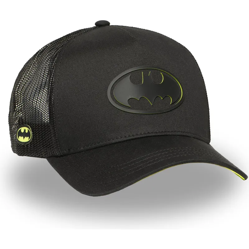 schwarze-trucker-kappe-batman-dc8-log-dc-comics-von-capslab
