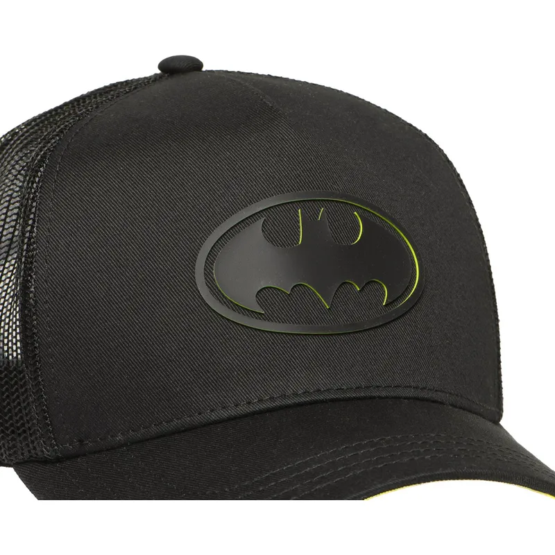 schwarze-trucker-kappe-batman-dc8-log-dc-comics-von-capslab