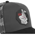 graue-trucker-kappe-bugs-bunny-loo11-bug-looney-tunes-von-capslab