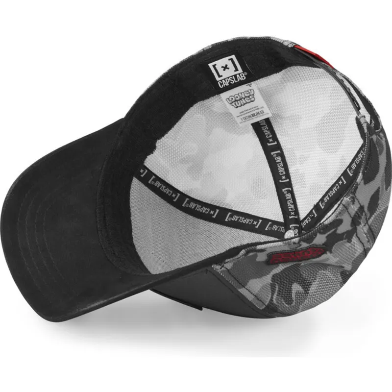 graue-trucker-kappe-bugs-bunny-loo11-bug-looney-tunes-von-capslab