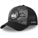 graue-trucker-cap-daffy-duck-loo11-daf-looney-tunes-von-capslab