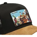 schwarze-und-braune-trucker-kappe-jinchuriki-jin-naruto-von-capslab