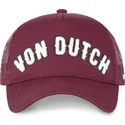 casquette-trucker-grenat-buckl-b-von-dutch