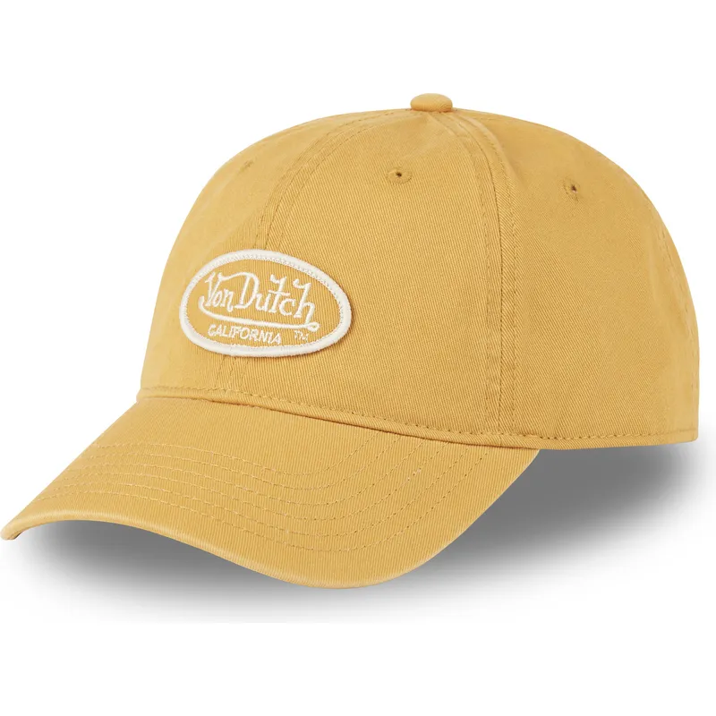gelbe-verstellbare-curved-cap-log05-cd-von-von-dutch