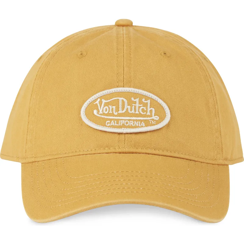 gelbe-verstellbare-curved-cap-log05-cd-von-von-dutch