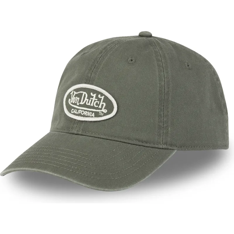 grune-verstellbare-curved-cap-log02-cd-von-von-dutch