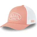 casquette-trucker-rose-et-blanche-ajustable-lof-b25-von-dutch
