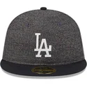 casquette-plate-noire-ajustee-59fifty-day-retro-crown-los-angeles-dodgers-mlb-new-era