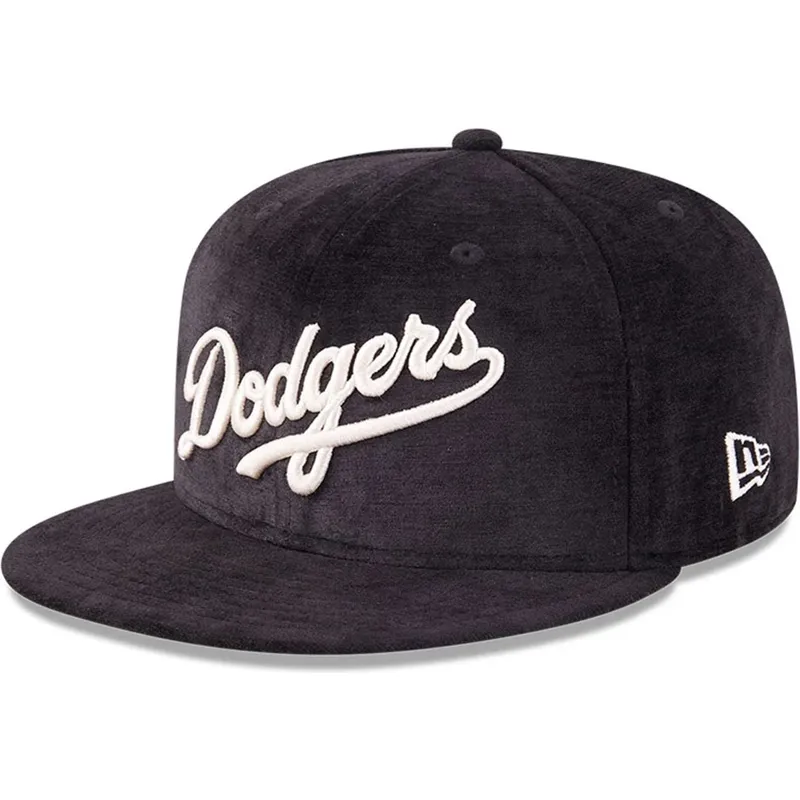 schwarze-enganliegende-59fifty-day-flatcap-der-los-angeles-dodgers-mlb-von-new-era schwarze-enganliegende-59fifty-day-flatcap-der-los-angeles-dodgers-mlb-von-new-era
