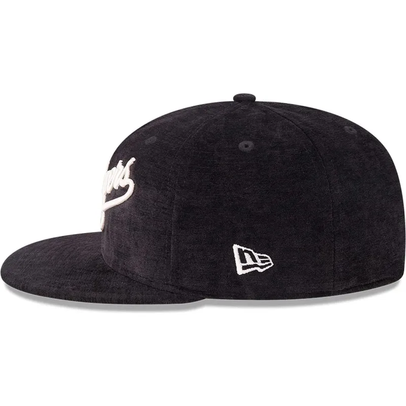 schwarze-enganliegende-59fifty-day-flatcap-der-los-angeles-dodgers-mlb-von-new-era schwarze-enganliegende-59fifty-day-flatcap-der-los-angeles-dodgers-mlb-von-new-era