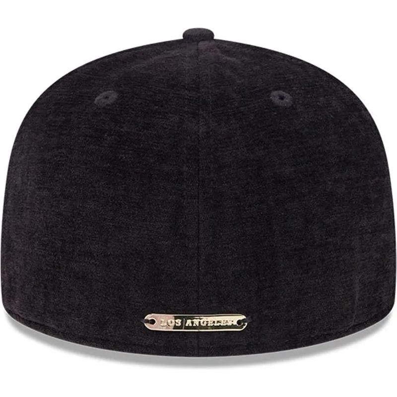schwarze-enganliegende-59fifty-day-flatcap-der-los-angeles-dodgers-mlb-von-new-era schwarze-enganliegende-59fifty-day-flatcap-der-los-angeles-dodgers-mlb-von-new-era