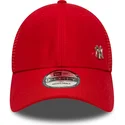 casquette-trucker-rouge-ajustable-9forty-flawless-new-york-yankees-mlb-new-era
