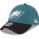 casquette-courbee-verte-et-noire-ajustable-pour-enfant-9forty-the-league-philadelphia-eagles-nfl-new-era