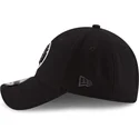 schwarze-gebogene-verstellbare-kinderkappe-9forty-the-league-der-brooklyn-nets-nba-von-new-era