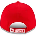 rote-gebogene-verstellbare-kindercap-9forty-the-league-der-kansas-city-chiefs-nfl-von-new-era