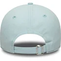 casquette-courbee-bleue-ajustable-avec-logo-bleu-marine-9twenty-linen-los-angeles-dodgers-mlb-new-era