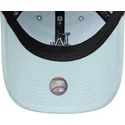 casquette-courbee-bleue-ajustable-avec-logo-bleu-marine-9twenty-linen-los-angeles-dodgers-mlb-new-era