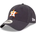 marineblaue-verstellbare-gebogene-kappe-9twenty-core-classic-der-houston-astros-mlb-von-new-era