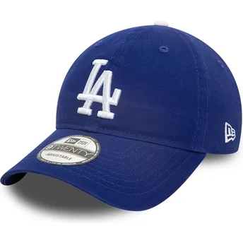 Mützen gebogen blau verstellbares band 9TWENTY Core Classic der Los Angeles Dodgers MLB von New Era