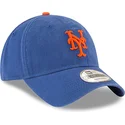 casquette-courbee-bleue-ajustable-9twenty-core-classic-new-york-mets-mlb-new-era