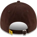 braune-verstellbare-gebogene-kappe-9twenty-core-classic-der-san-diego-padres-mlb-von-new-era