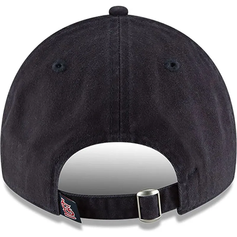 marineblaue-verstellbare-gebogene-kappe-9twenty-core-classic-der-st-louis-cardinals-mlb-von-new-era