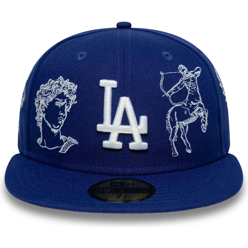flache-blaue-angepasste-59fifty-mythical-kappe-der-los-angeles-dodgers-mlb-von-new-era flache-blaue-angepasste-59fifty-mythical-kappe-der-los-angeles-dodgers-mlb-von-new-era