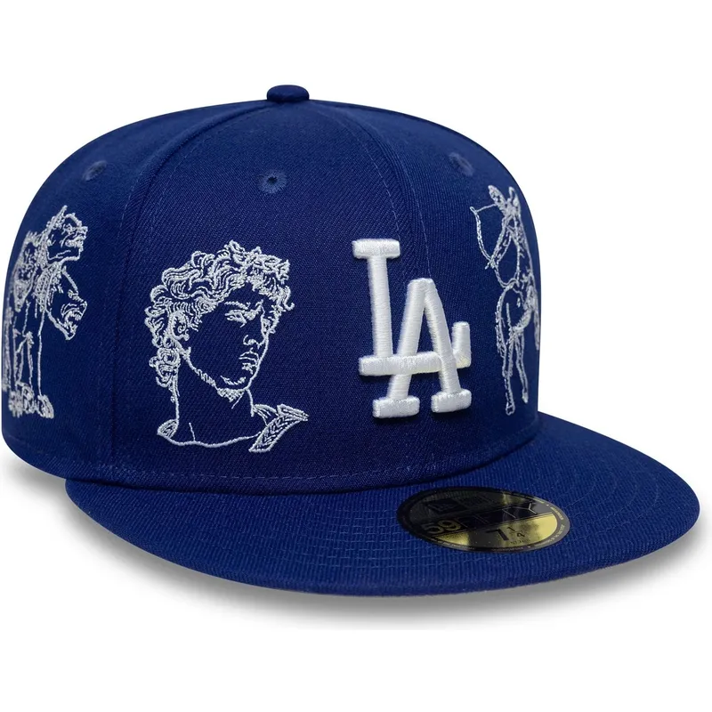 flache-blaue-angepasste-59fifty-mythical-kappe-der-los-angeles-dodgers-mlb-von-new-era flache-blaue-angepasste-59fifty-mythical-kappe-der-los-angeles-dodgers-mlb-von-new-era
