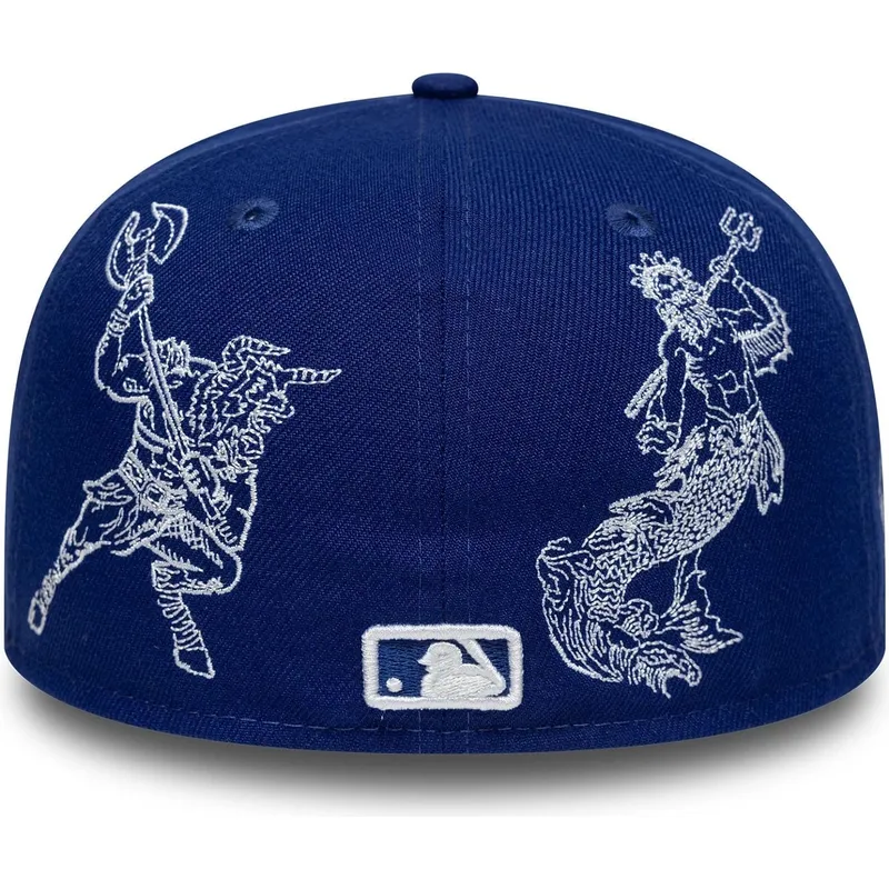 flache-blaue-angepasste-59fifty-mythical-kappe-der-los-angeles-dodgers-mlb-von-new-era flache-blaue-angepasste-59fifty-mythical-kappe-der-los-angeles-dodgers-mlb-von-new-era