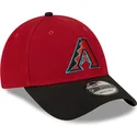 casquette-courbee-bleue-marine-et-rouge-ajustable-9forty-the-league-arizona-diamondbacks-mlb-new-era