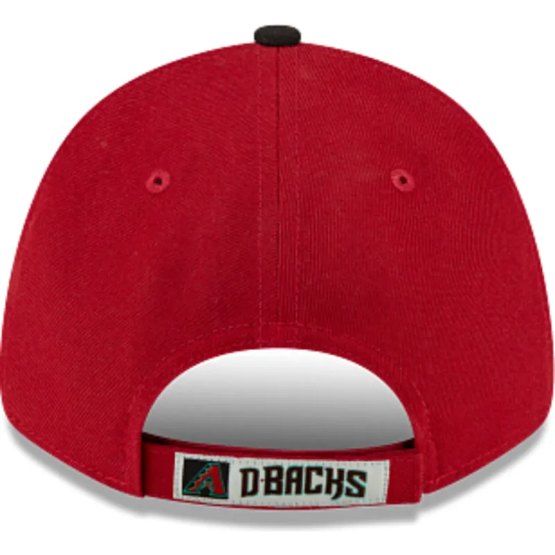 gebogene-marineblau-und-rote-verstellbare-kappe-9forty-the-league-von-arizona-diamondbacks-mlb-von-new-era