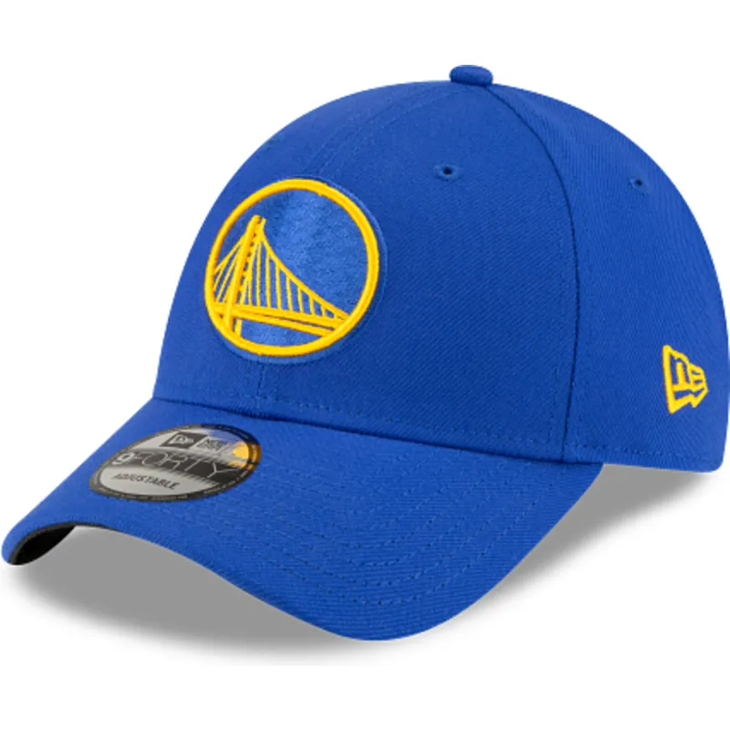 blaue-verstellbare-gebogene-kappe-9forty-the-league-der-golden-state-warriors-nba-von-new-era blaue-verstellbare-gebogene-kappe-9forty-the-league-der-golden-state-warriors-nba-von-new-era