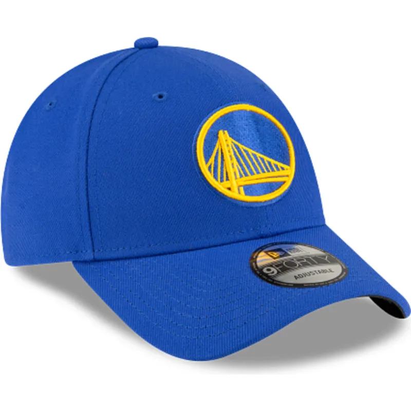 blaue-verstellbare-gebogene-kappe-9forty-the-league-der-golden-state-warriors-nba-von-new-era blaue-verstellbare-gebogene-kappe-9forty-the-league-der-golden-state-warriors-nba-von-new-era