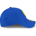 blaue-verstellbare-gebogene-kappe-9forty-the-league-der-golden-state-warriors-nba-von-new-era