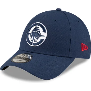 Mützen gebogen marineblau verstellbares band 9FORTY The League der Los Angeles Clippers NBA von New Era