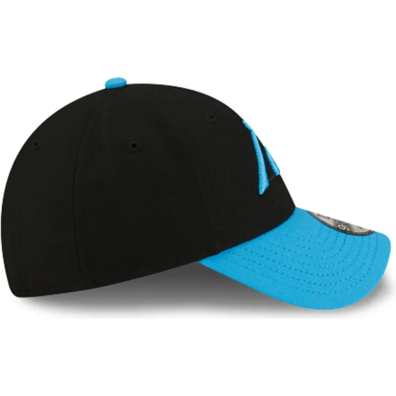 schwarze-und-blaue-verstellbare-curved-cap-9forty-the-league-der-carolina-panthers-nfl-von-new-era schwarze-und-blaue-verstellbare-curved-cap-9forty-the-league-der-carolina-panthers-nfl-von-new-era