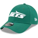 casquette-courbee-verte-ajustable-9forty-the-league-new-york-jets-nfl-new-era