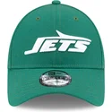 casquette-courbee-verte-ajustable-9forty-the-league-new-york-jets-nfl-new-era