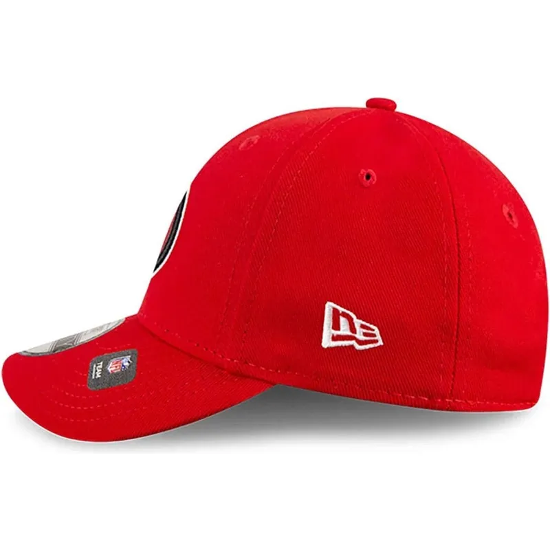 rote-gebogene-verstellbare-kinderkappe-9forty-the-league-san-francisco-49ers-nfl-von-new-era