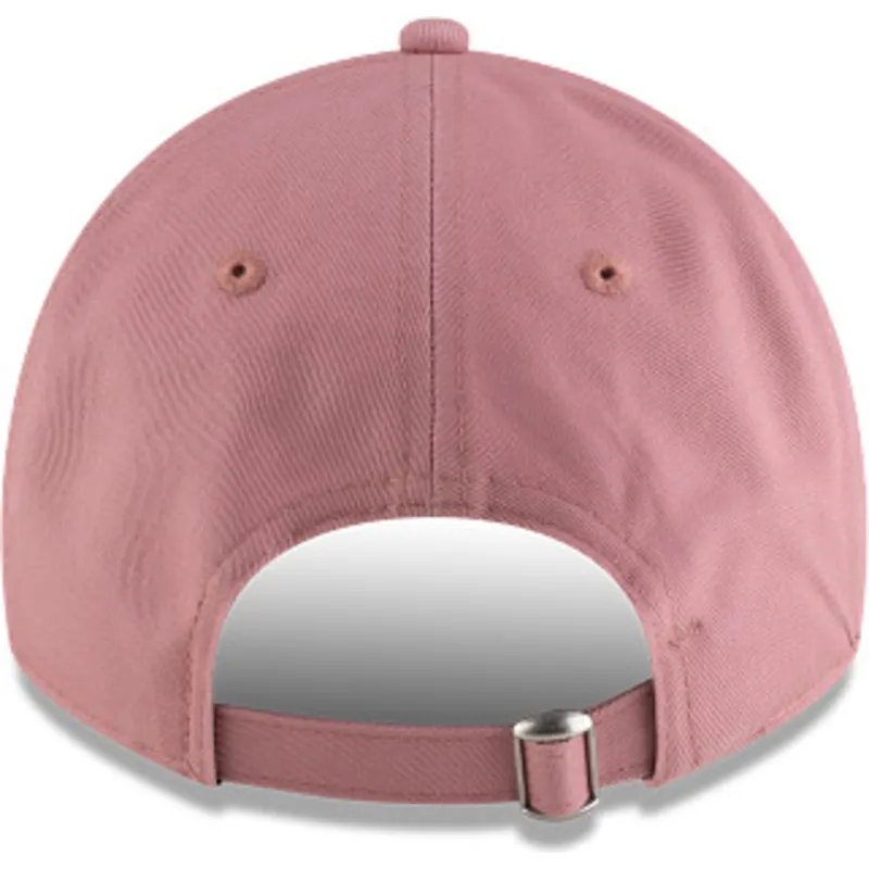 rosa-verstellbare-curved-cap-mit-rosa-logo-9twenty-seasonal-von-mclaren-racing-formula-1-von-new-era