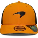 casquette-trucker-orange-et-noire-9seventy-stretch-snap-mclaren-racing-formula-1-new-era