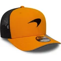 casquette-trucker-orange-et-noire-9seventy-stretch-snap-mclaren-racing-formula-1-new-era