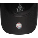 casquette-courbee-noire-ajustable-pour-femme-avec-logo-noir-9twenty-bow-back-new-york-yankees-mlb-new-era