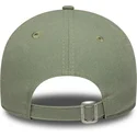 grune-verstellbare-curved-cap-fur-damen-mit-grunem-logo-9twenty-linen-von-detroit-tigers-mlb-von-new-era