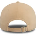 casquette-courbee-beige-ajustable-pour-femme-9forty-velour-diamante-los-angeles-dodgers-mlb-new-era