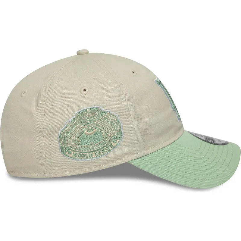 beige-und-grune-verstellbare-curved-cap-fur-damen-9twenty-world-series-cooperstown-der-los-angeles-dodgers-mlb-von-new-era beige-und-grune-verstellbare-curved-cap-fur-damen-9twenty-world-series-cooperstown-der-los-angeles-dodgers-mlb-von-new-era