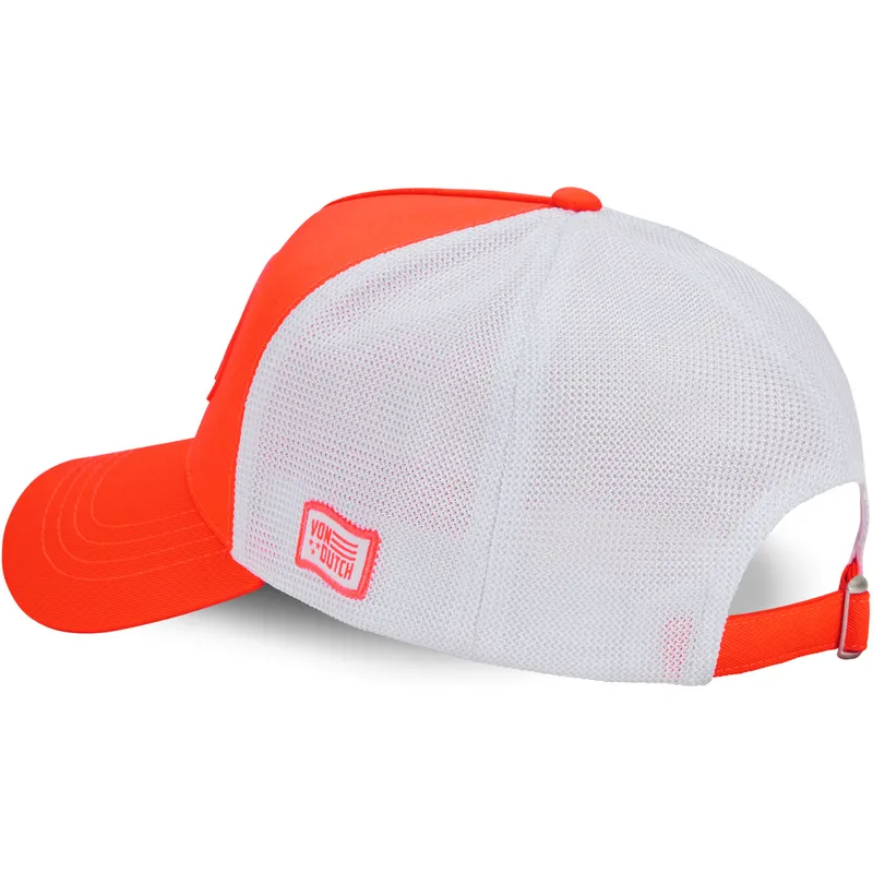 trucker-kappe-orange-und-weiss-fluo04-von-von-dutch trucker-kappe-orange-und-weiss-fluo04-von-von-dutch